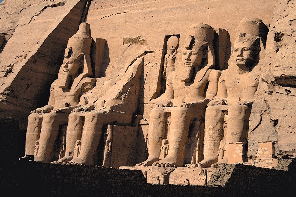 Tempeleingang von Abu Simbel